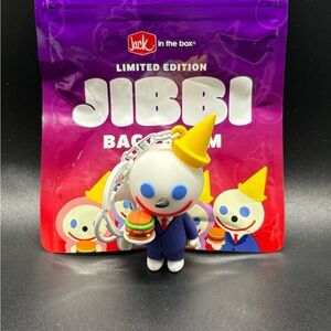 Jack In The Box 2026 JIBBI Charm Keychain - Rare "The Boss" Limited Edition -